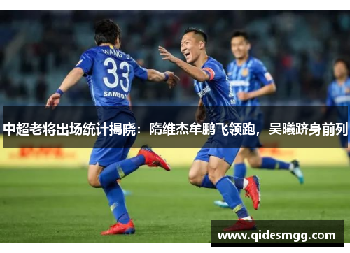 中超老将出场统计揭晓：隋维杰牟鹏飞领跑，吴曦跻身前列